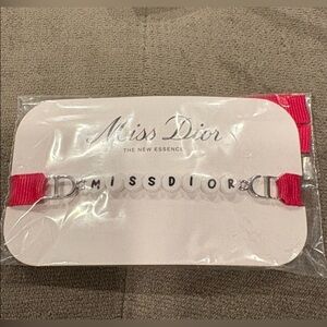 Dior Beauty Limited Edition Release ~ Miss Dior Beaded Bracelet~ toggle closure